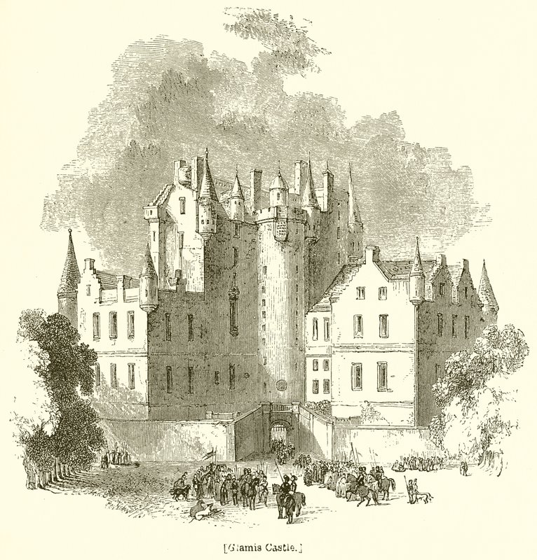Glamis Castle door English School