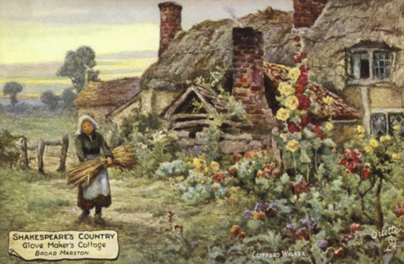 Handschoenmakers Cottage, Broad Marston, Worcestershire door English School