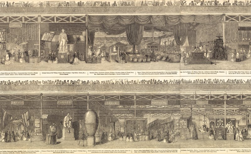 Grote Tentoonstelling 1851 door English School