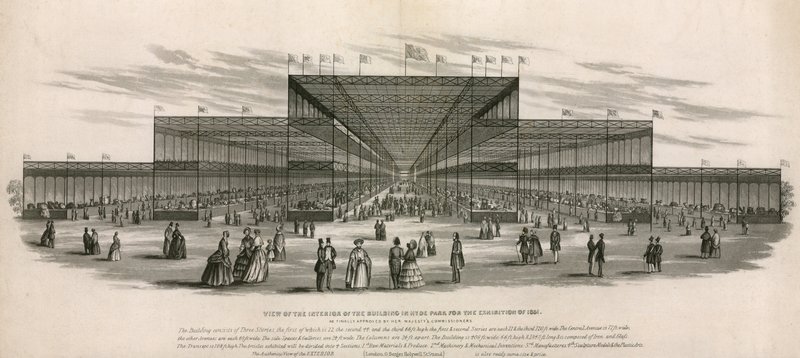 Grote Tentoonstelling, 1851 door English School