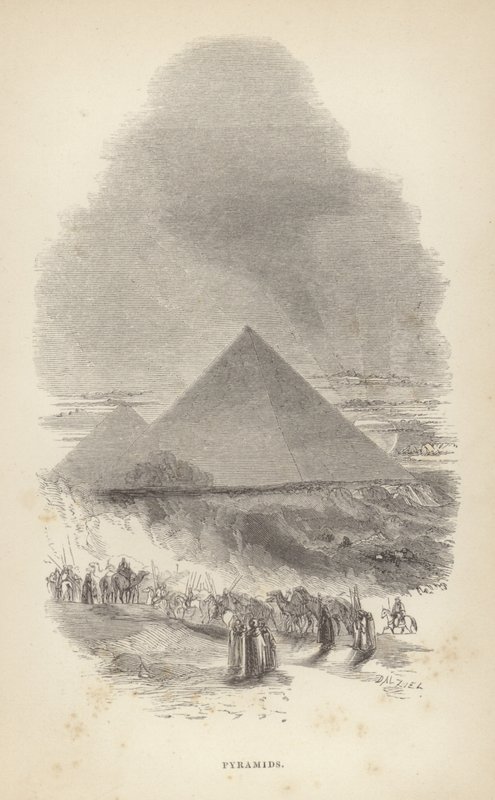 Grote Piramide van Gizeh door English School