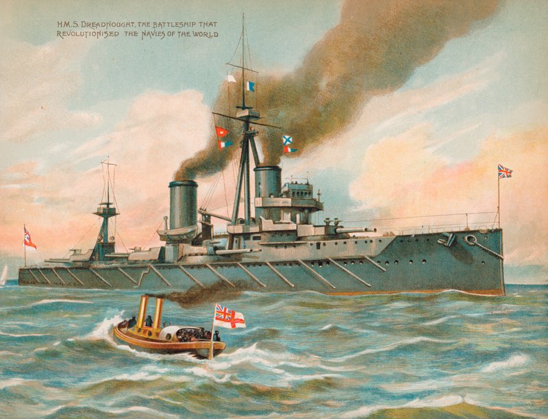 HMS Dreadnought, Brits slagschip dat de zeemacht revolutioneerde door English School