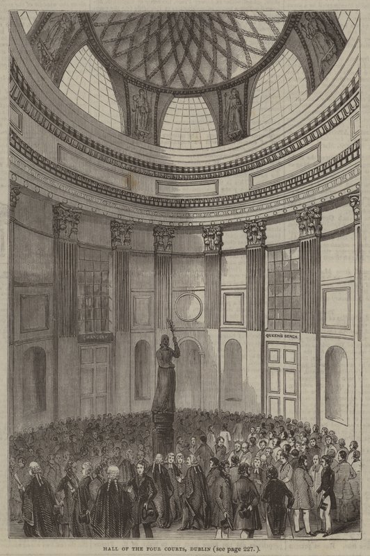Hal van de Vier Rechtbanken, Dublin door English School