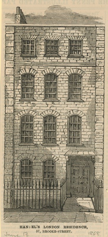 Handels Londense Residentie, 57 Brooke Street door English School