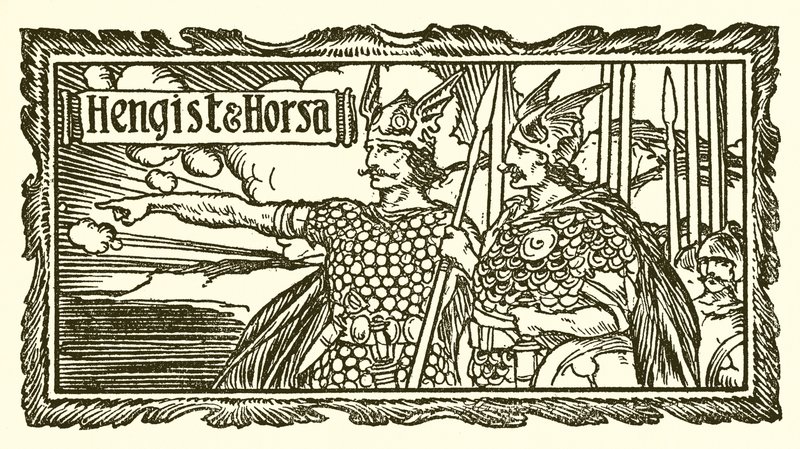 Hengist en Horsa door English School