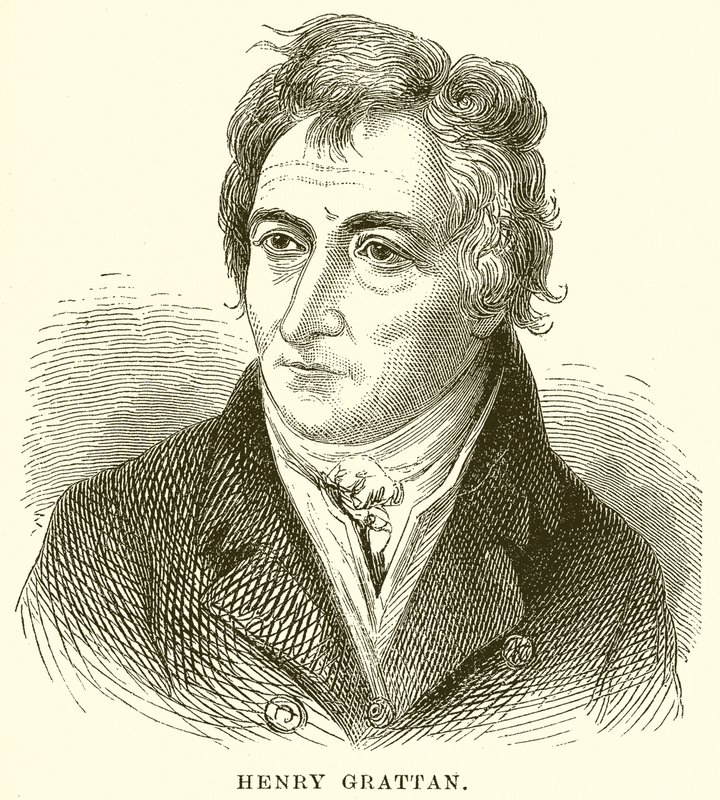 Henry Grattan door English School