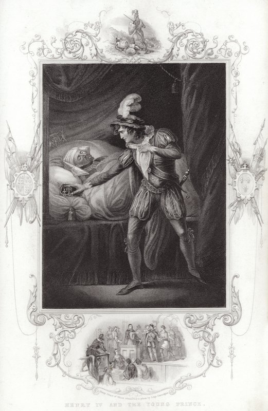 Hendrik IV en de jonge prins door English School