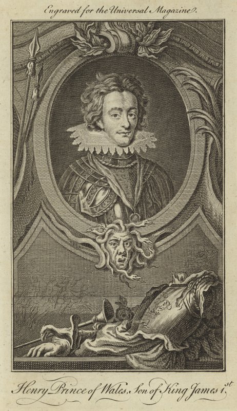 Henry Prins van Wales, zoon van Koning James I door English School