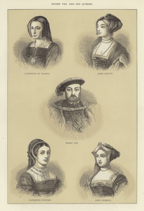 Hendrik VIII en zijn koninginnen door English School