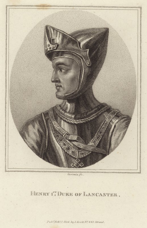 Henry van Grosmont, 1e Hertog van Lancaster door English School