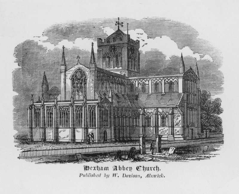 Hexham Abbey Kerk door English School