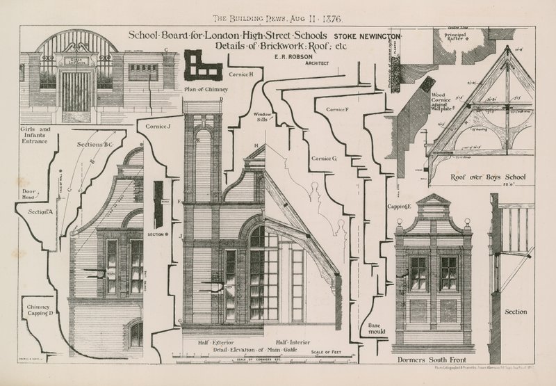 High Street Scholen, Stoke Newington door English School