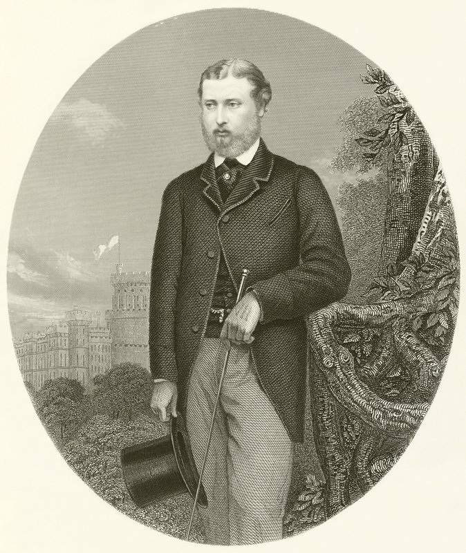 Zijne Koninklijke Hoogheid Albert Prins van Wales door English School
