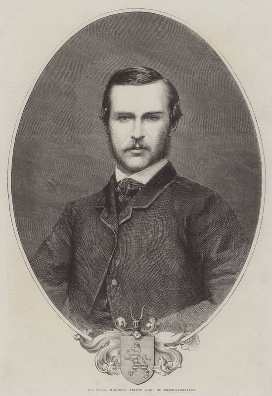 Zijne Koninklijke Hoogheid Prins Louis van Hessen-Darmstadt door English School
