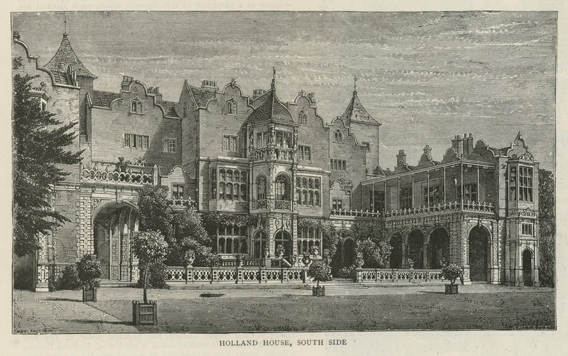 Holland House, zuidzijde door English School