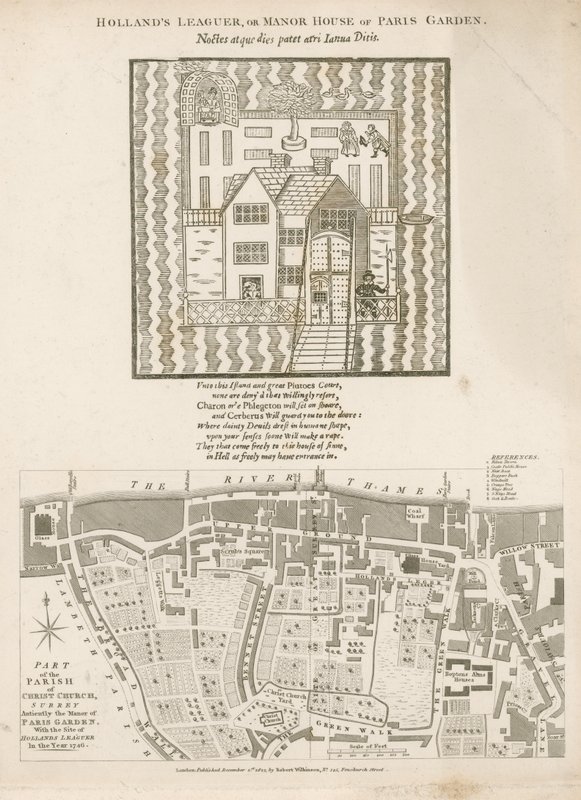 Hollands Leaguer, of Manor House van Paris Garden, Christ Church, Surrey door English School