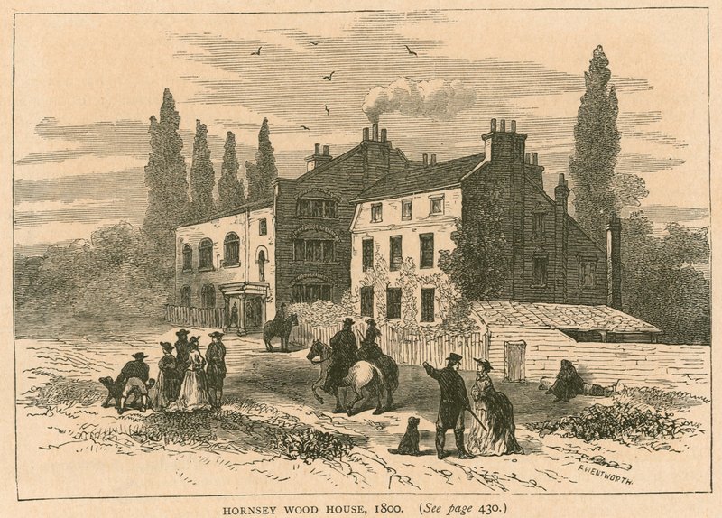 Hornsey Wood House, Londen, 1800 door English School