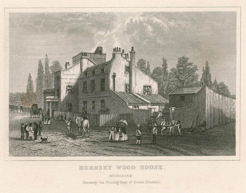 Hornsey Wood House Tavern, Londen door English School