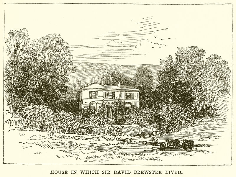 Huis waar Sir David Brewster Woonde door English School