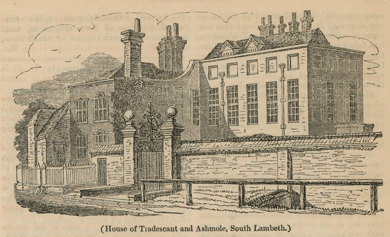 Huis van Tradescant en Ashmole, Zuid-Lambeth door English School