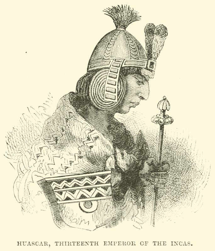 Huascar, Dertiende Keizer van de Inca
