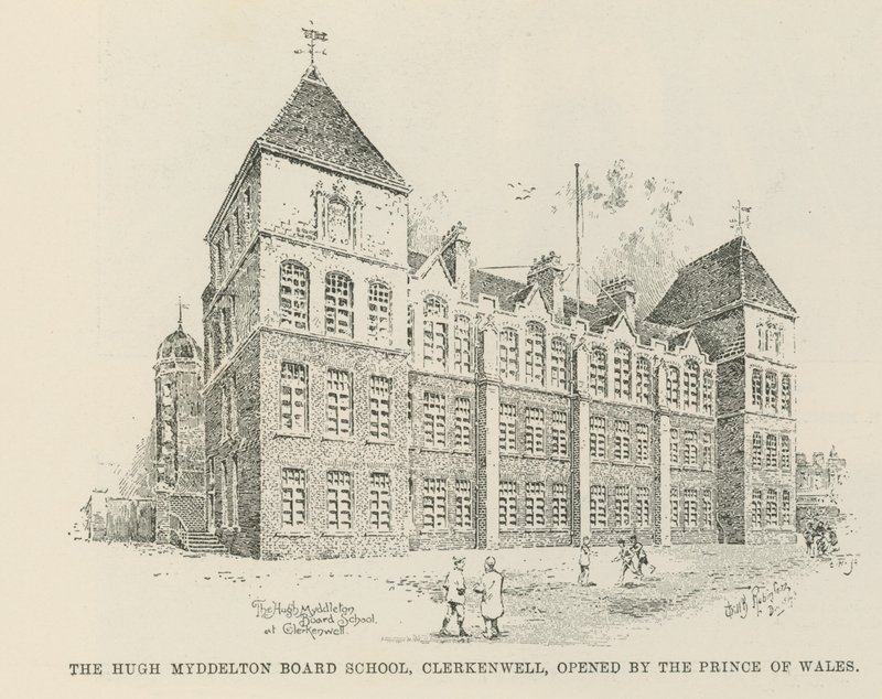 Hugh Myddelton Bestuurschool door English School