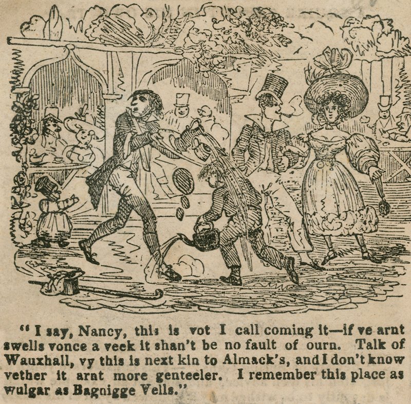 Ik zeg, Nancy, dit noem ik het; Vauxhall-tuinen, Londen door English School