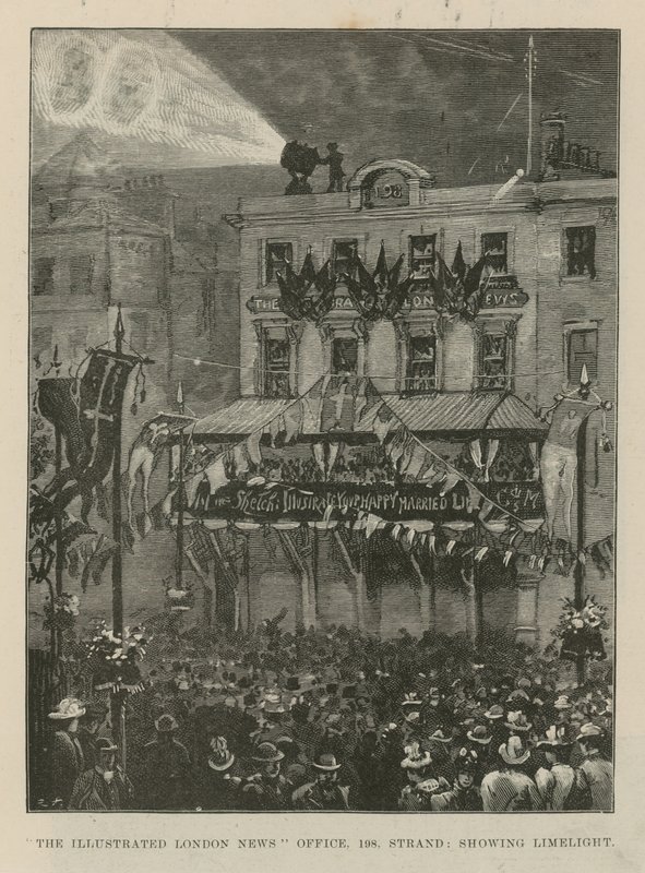 Kantoren van de Illustrated London News op de Strand door English School
