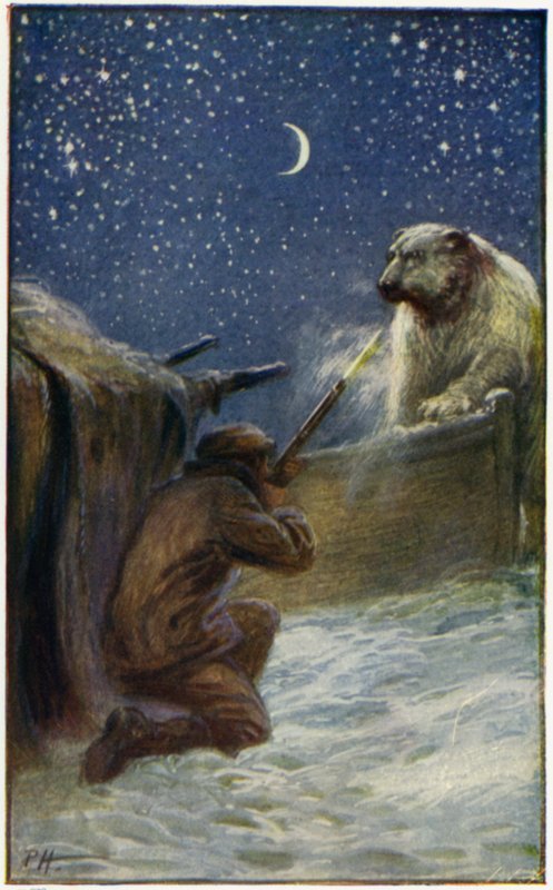 Illustratie voor Peter de Walvisvaarder door William H G Kingston door English School