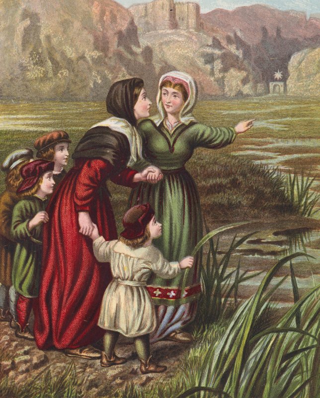 Illustratie voor Pilgrim