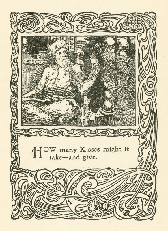 Illustratie voor Rubaiyat van Omar Khayyam door English School