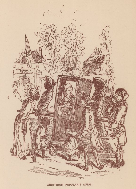 Illustratie voor The Virginians door Thackeray door English School