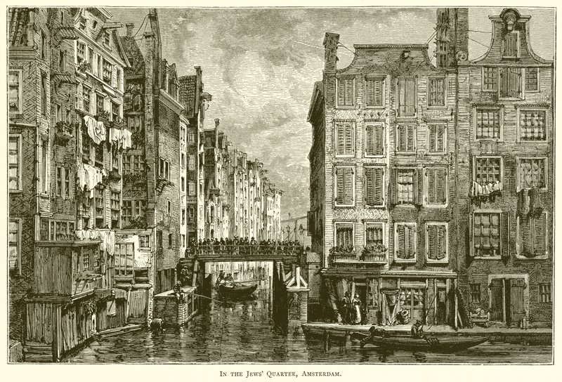 In de Jodenbuurt, Amsterdam door English School