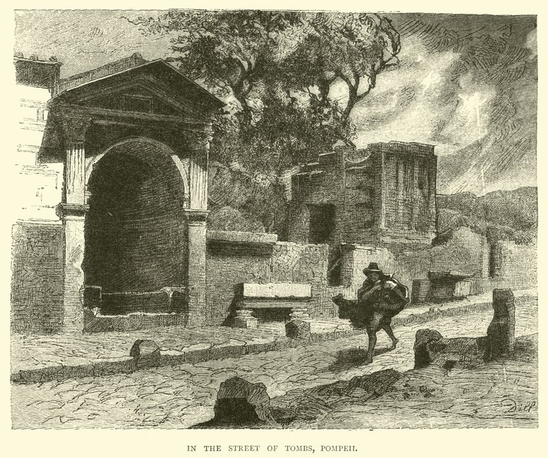 In de Straat der Graven, Pompeii door English School