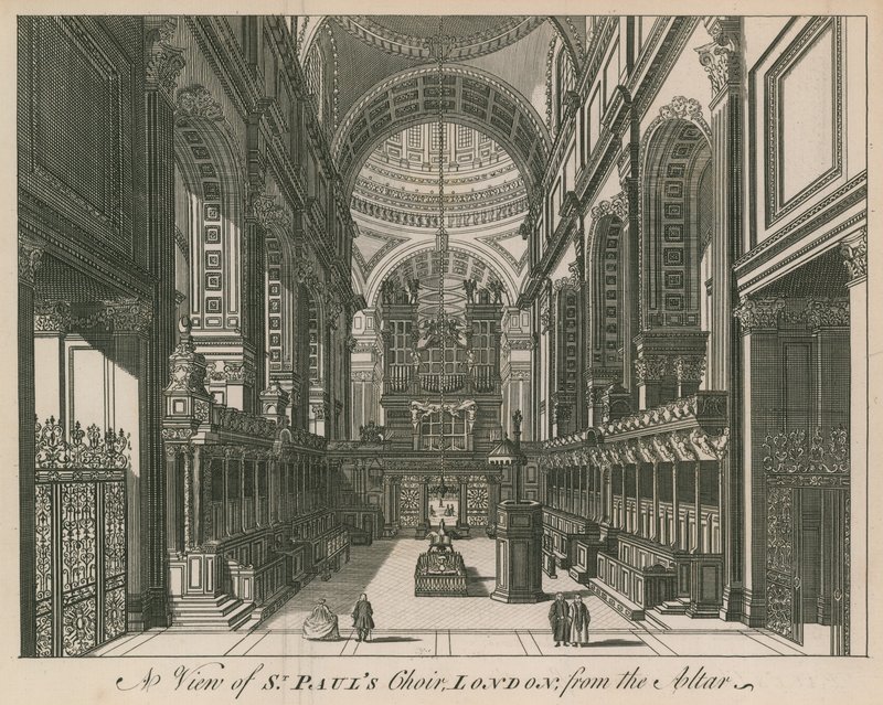 Interieur van St Paul
