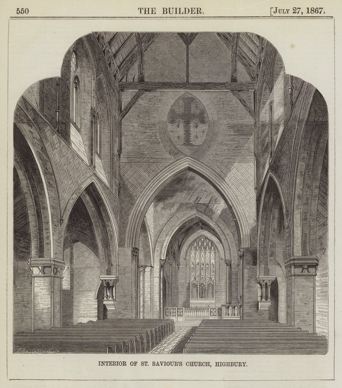 Interieur van St Saviour