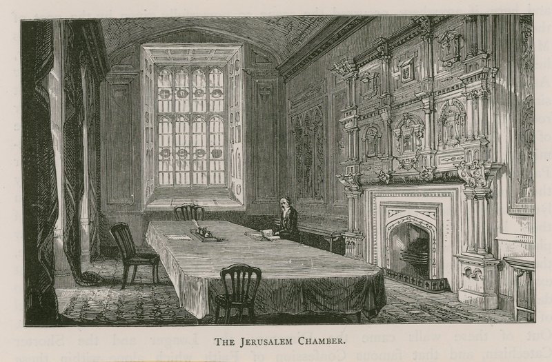 Interieur van de Jeruzalemkamer door English School