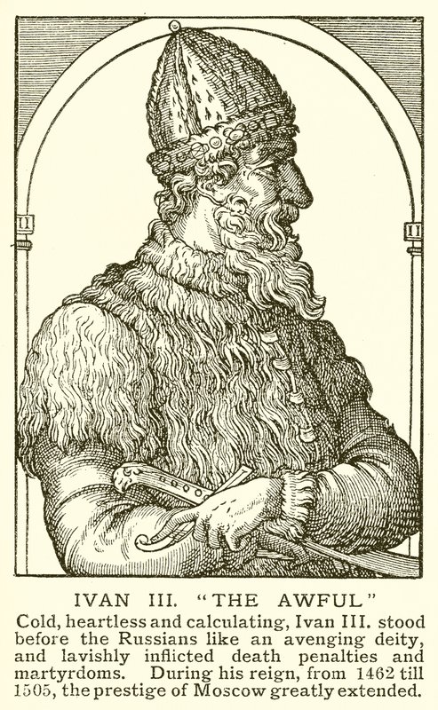 Ivan III de Verschrikkelijke door English School