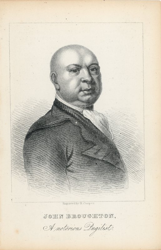 James Broughton, een beruchte bokser door English School
