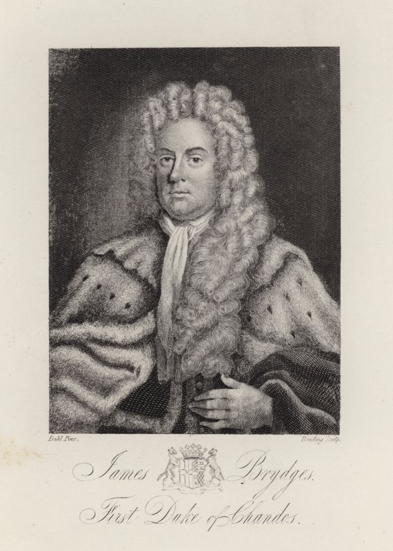 James Brydges, Hertog van Chandos door English School