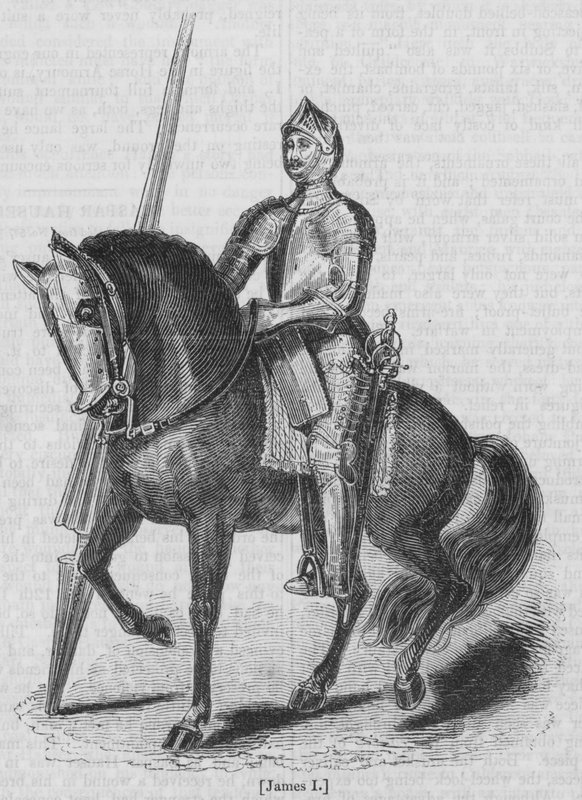 James I door English School