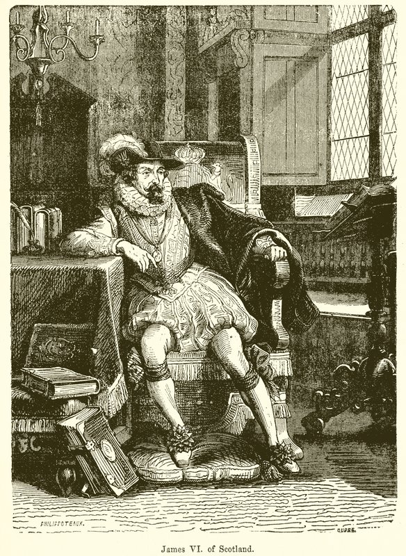 James VI van Schotland door English School