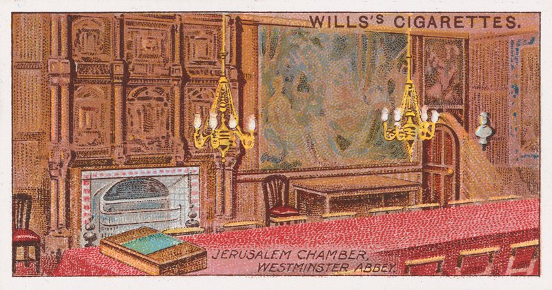 Jerusalem Chamber, Westminster Abbey door English School