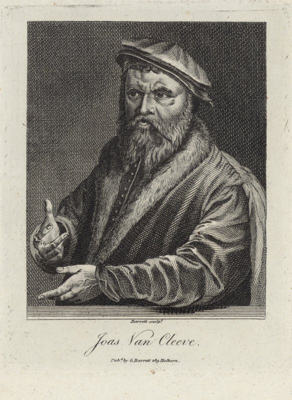 Joas van Cleeve door English School