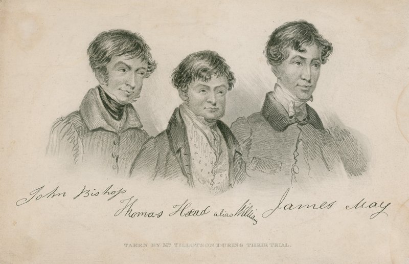 John Bishop, Thomas Head (alias Williams), James May door English School