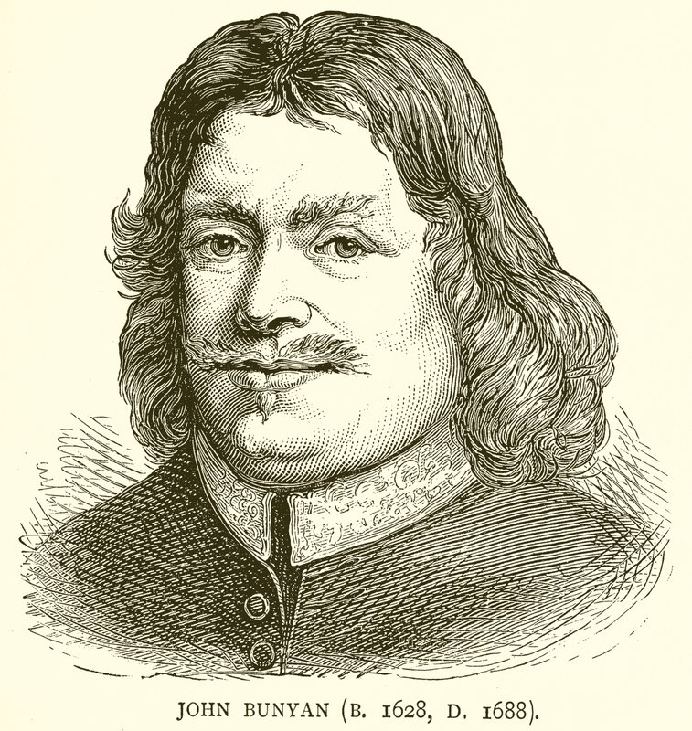 John Bunyan (geboren 1628, gestorven 1688) door English School