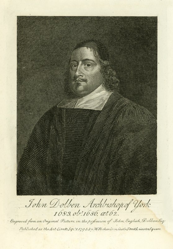 John Dolben, Aartsbisschop van York door English School