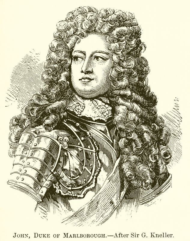 John, Hertog van Marlborough door English School