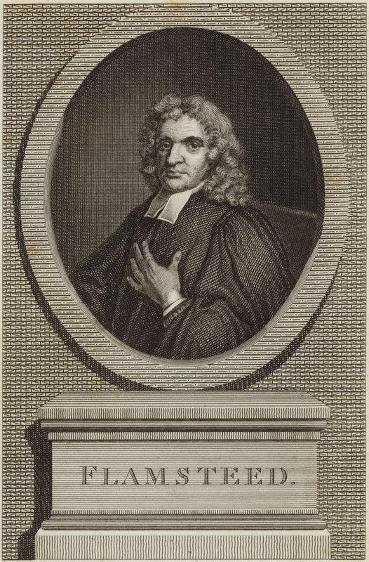 John Flamsteed door English School