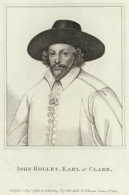 John Holles, Graaf van Clare door English School
